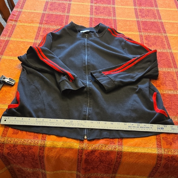 Black Jacket with Red Stripes - Picture 7 of 7